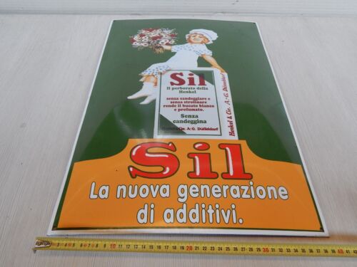INSEGNA SMALTATA SIL HENKEL ODIERNA PORCELLAIN Sign - Picture 1 of 6