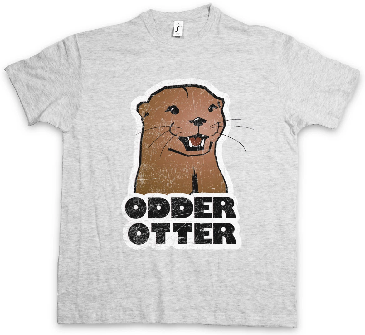 ODDER OTTER T-SHIRT Animal Protection Wildlife Fishing Fisher River