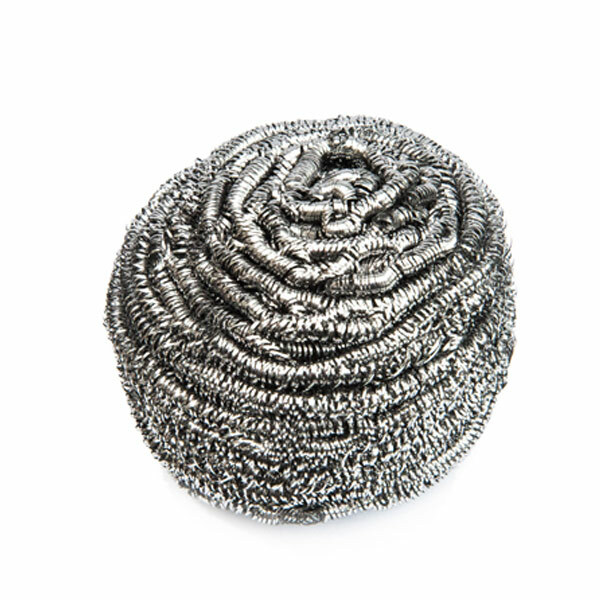 Stainless Steel Scourers 40g - Pack of 10 Commercial Quality Wire Metal Scourers