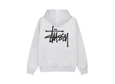Stussy Basic Stussy Hoodie 2024 Ash Hether 1925000