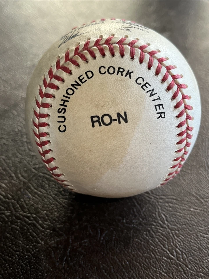 Bryan Harvey Firmado Rawlings Liga Nacional Béisbol Florida Marlins Foto 4 de 4