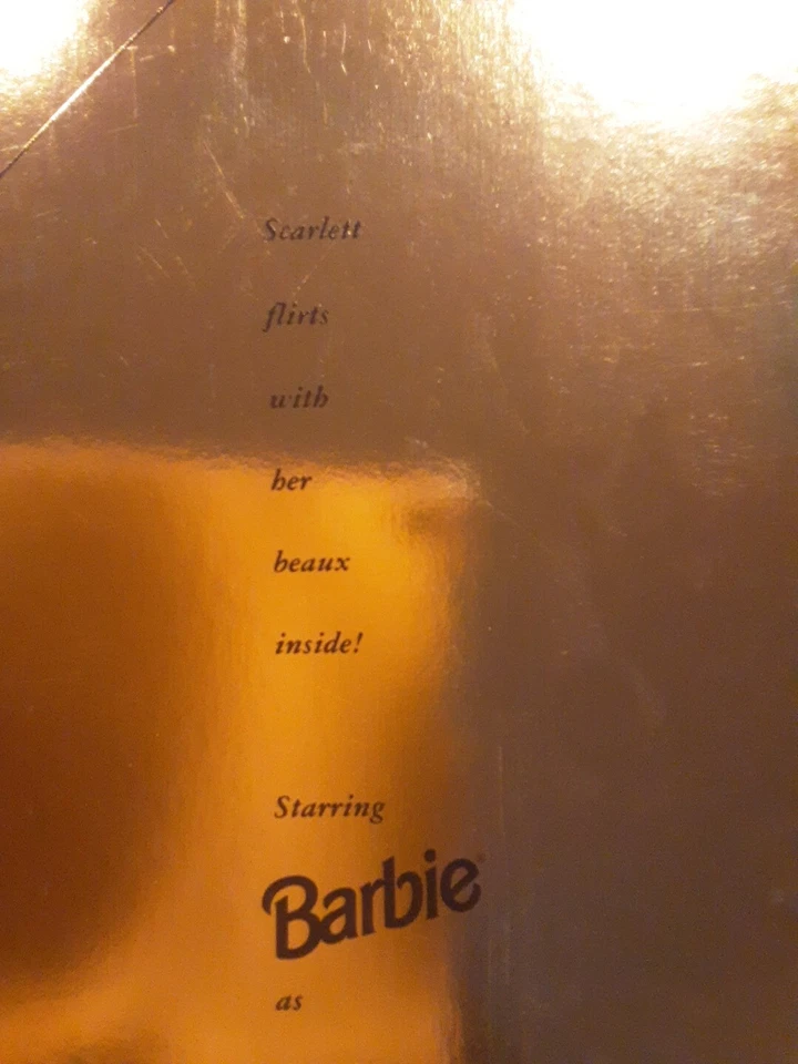 1994 Scarlett O'Hara Barbie Doll Hollywood Legends Collection #12997 NRFB Vtg.   - Image 4 of 4