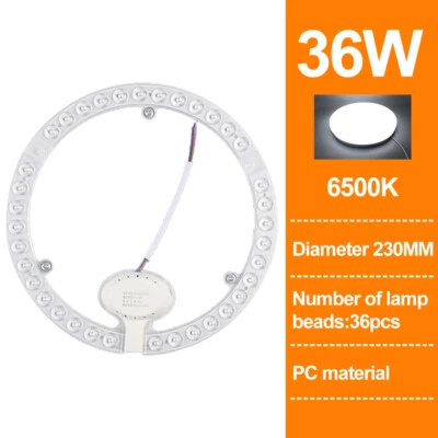 Runde AC220-265V Weiß Decken lampe Quelle Licht panel Unter licht LED-Modul - Bild 1 von 4