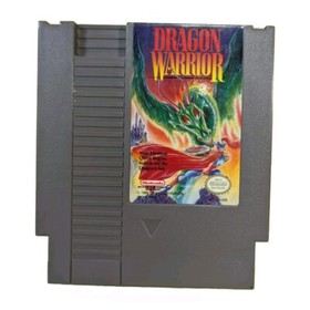 Dragon Warrior 1989 Nintendo NES Game OG Sleeve And Explorers Handbook VG