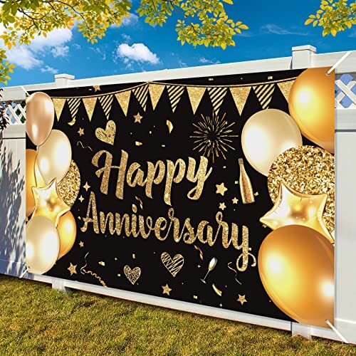 Happy Anniversary Banner für Valentinstag Hochzeitstag Foto Hintergrund - Bild 2 von 7