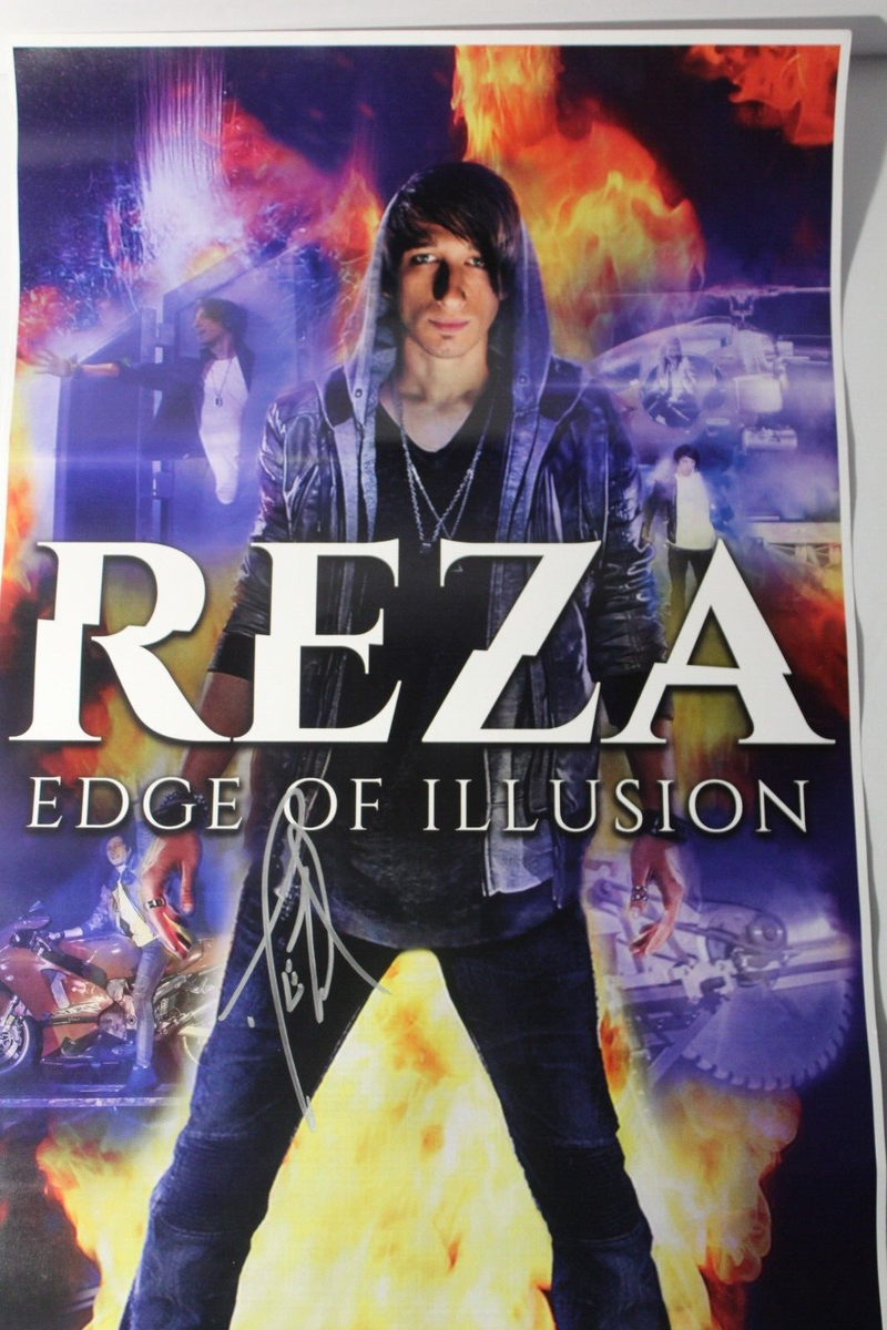 REZA BORCHARDT SIGNED AUTOGRAPHED POSTER 11