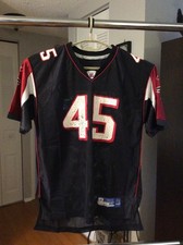 Atlanta Falcons #45 T.J. Duckett Black Jersey Youth Kids XL 18-20