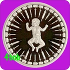 💥LIMITED EDITION 2025  SILVER SHIELD VACCINE  BABY PROOF MicroMintage of 294