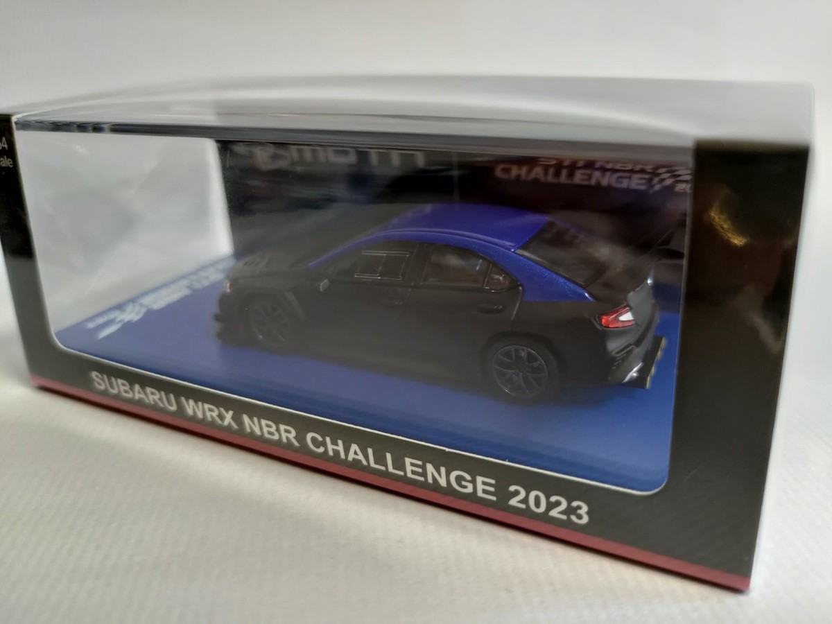 ミニカー KYOSHO SUBARU WRX NBR CHALLENGE 2023 KYOSHO MINI CAR & BOOK No.23/24 SUBARU WRX NBR CHALLENGE 2023/2024