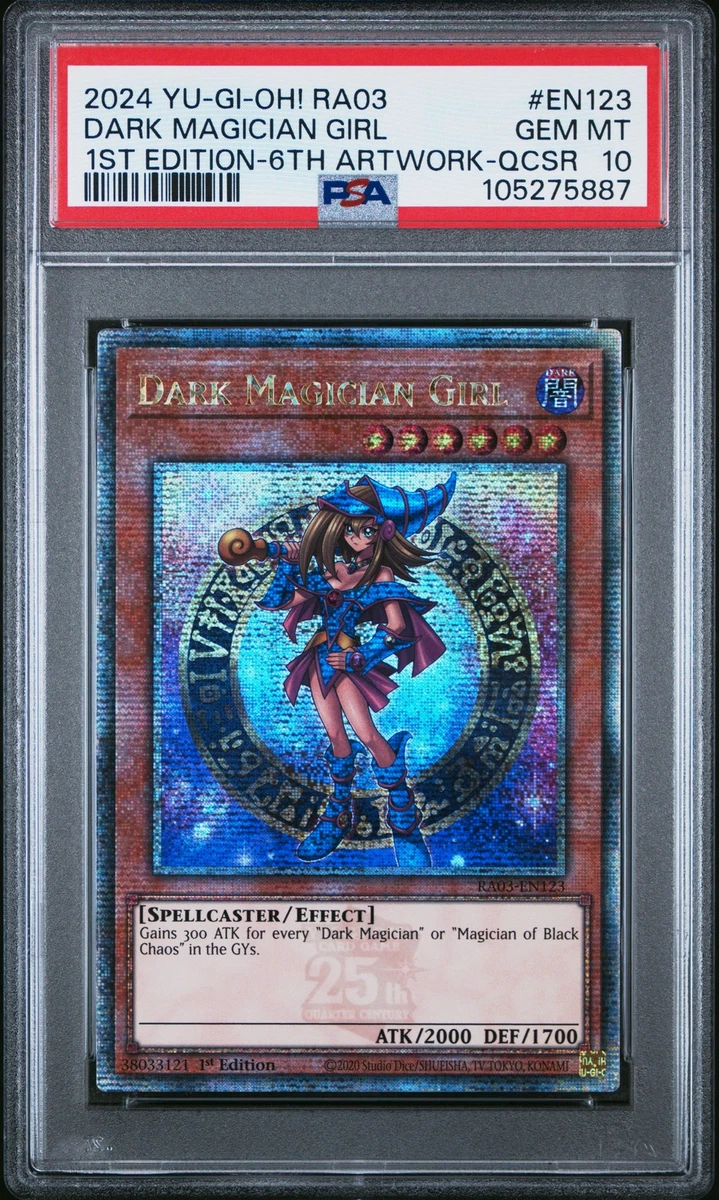 Dark Magician Girl Yu-Gi-Oh! TCG Professional Sports Authenticator
