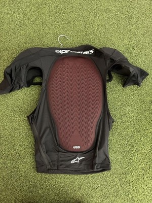 Alpinestars 6500826-12-S Bionic Plasma LT Protection Jacket SS Sm Black/White
