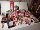 15 Ideal Tammy Dolls W/Tammy Outfits Brochures Stand Many Accessories