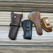 Miscellaneous Holsters - Leather IWB OWB  Various Sizes - Just as shown
