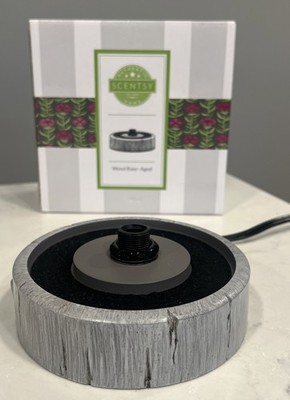 Authentic Scentsy Home Cement Base Narrow New In Box #36153
