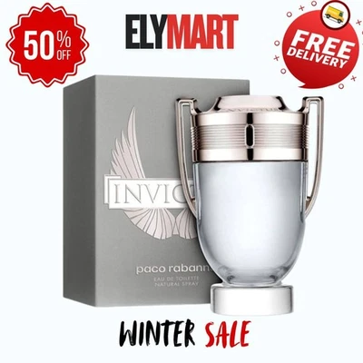 Paco Rabanne Invictus Eau de Toilette 100ml Spray – Brand New & Sealed ✅