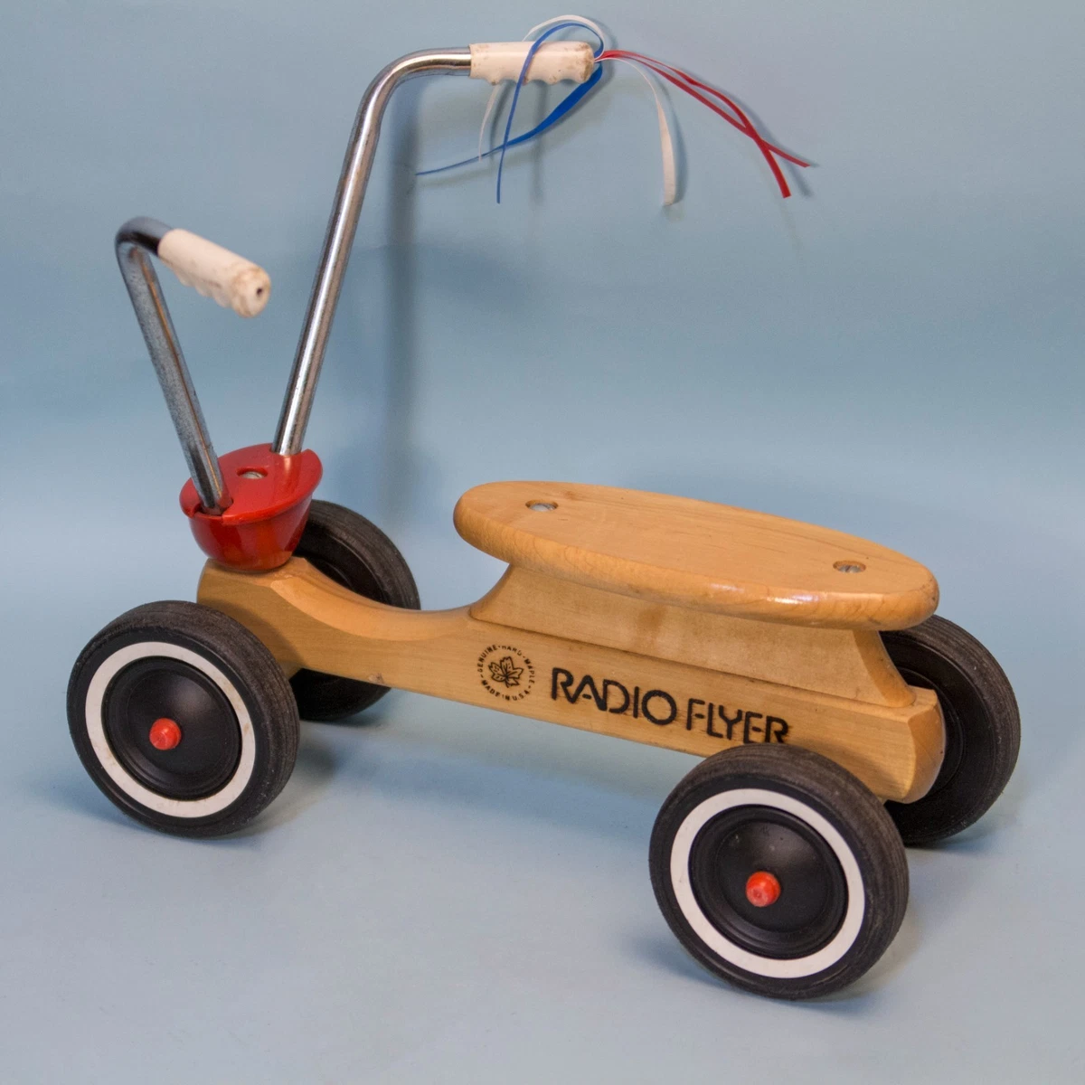 HYSTERIC GLAMOUR × Radio Flyer Vintage Radio Flyer 1st Maple Wood Quad Bike | eBay