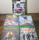 Lot of 5: Xbox One Madden NFL 21 Crash Bandicoot 4 Star Wars Battlefront Deus Ex