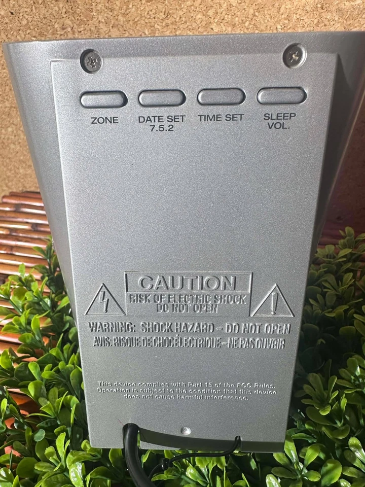 Timex Nature Sounds Clock Radio – Digital Alarm, Sleep Timer, Pre-Owned - Image 4 of 4