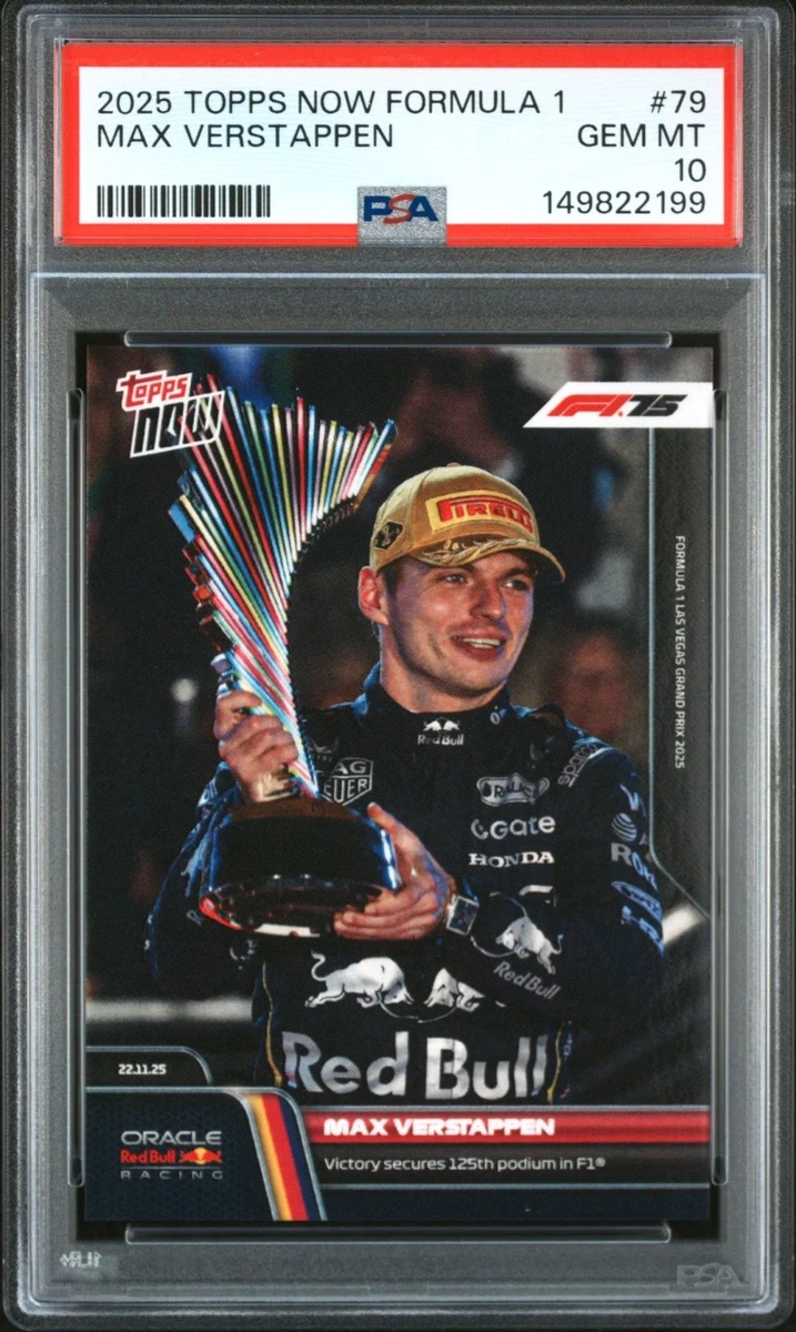 2025 Topps Now Formula 1 - Max Verstappen #079 for sale | eBay