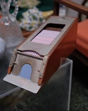 Antique French Le Banquier Baccarat Mixed Card Dispenser