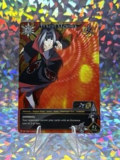 Naruto CCG TCG PR-058 Itachi Uchiha Foil Promo Card LP