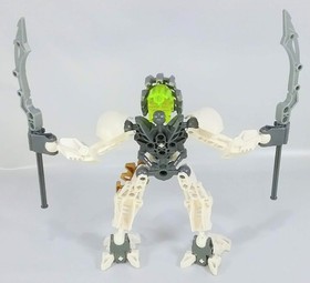 Lego Bionicle Stars 7135 Takanuva Complete w/ Gold Armor (No Instructions/Box)