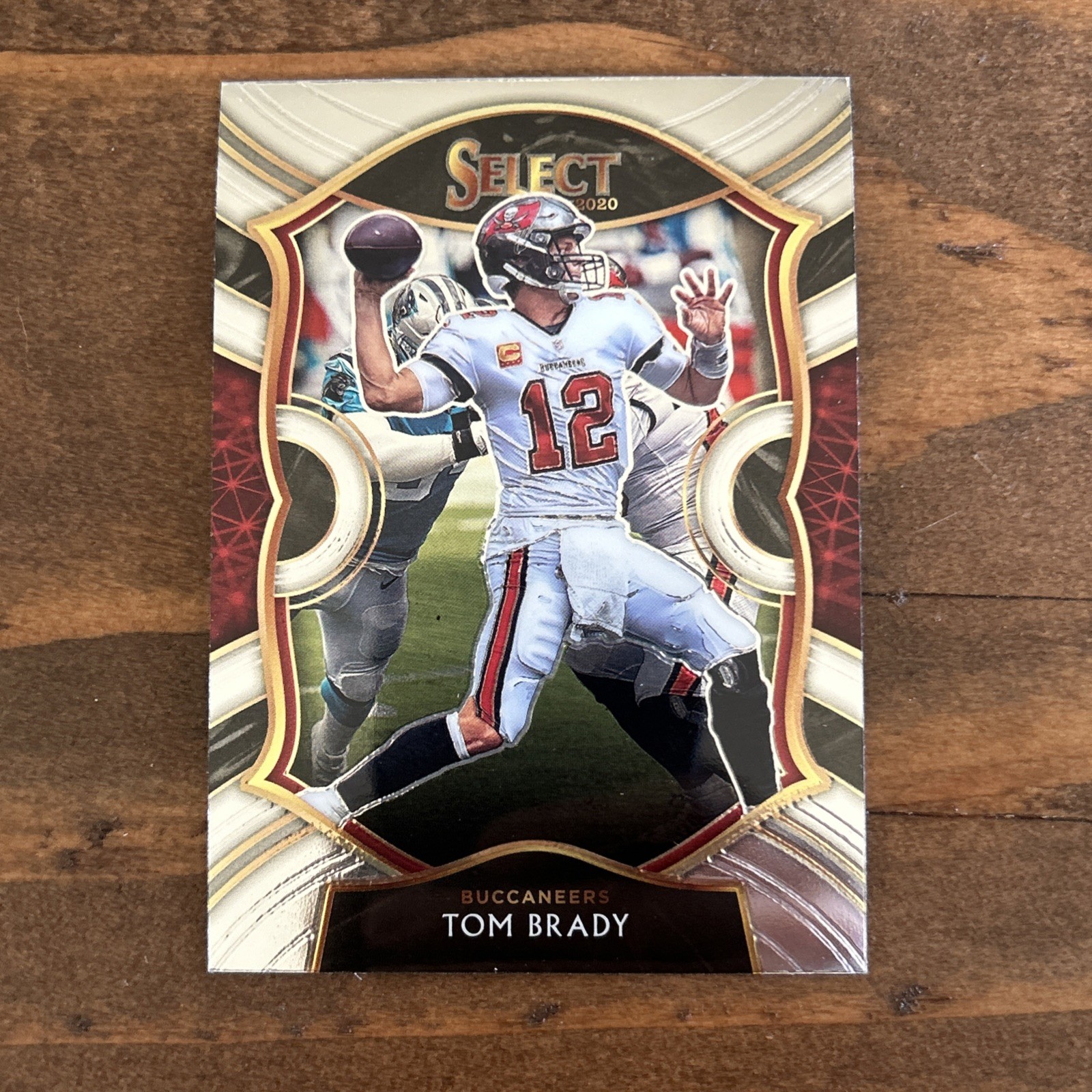 2020 Panini Select Concourse Tom Brady #1 Silver Prizm Buccs