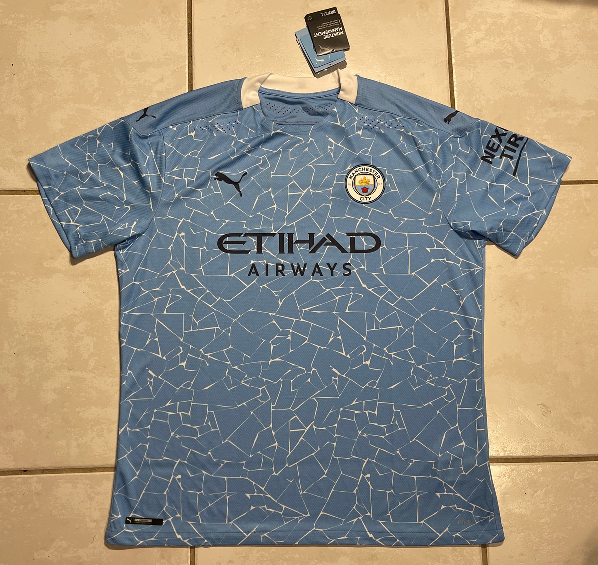 ウェア MANCHESTER CITY PUMA 20/21 7 STERLING Raheem Sterling Manchester City Puma 2020/21 Third Replica