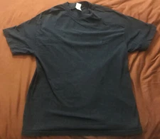 Alstyle Apparel Navy Blue FTF Fundraiser Graphic T-Shirt 100% COTTON SIZE XL