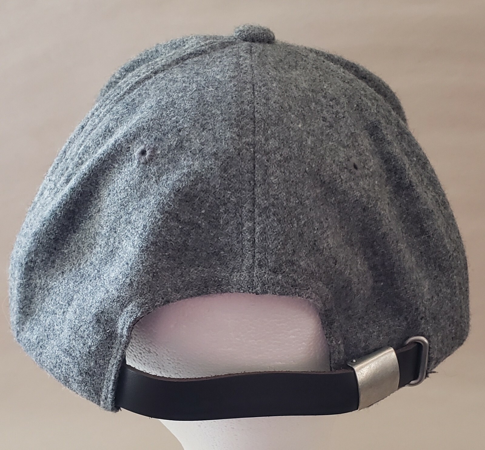 Powder House Patch Strapback Hat Gray - image 3