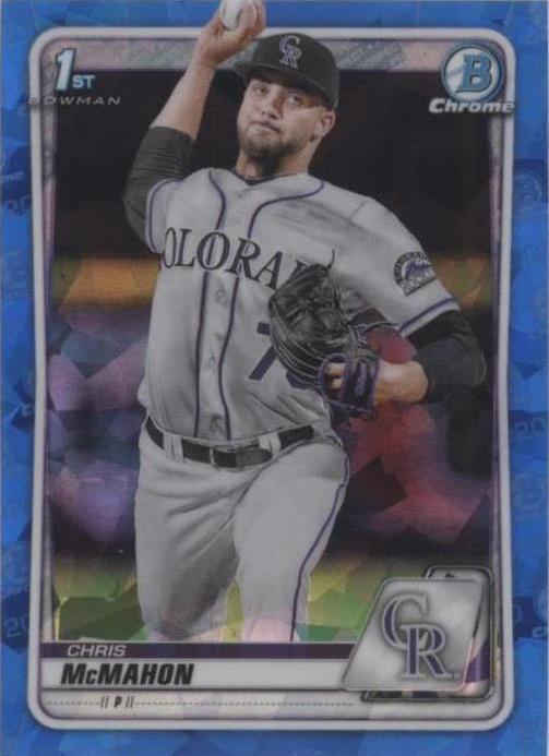 2020 Bowman Chrome Draft Sapphire Edition - Chris McMahon #BD-43 - 1 of 1