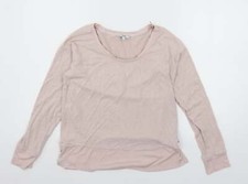 NEXT Womens Pink Viscose Blend Pyjama Top Size 8