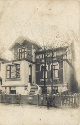 Postcard - Hamburg private house shipped 1911 - Picture 1 of 2