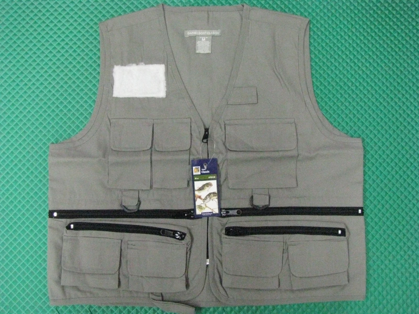 Danielson Classic Utility Fly Fishing Vest 6705 Sizes Medium - 3XL CHOOSE SIZE!