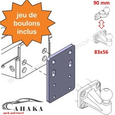 Plaque d'adaptation rehausse