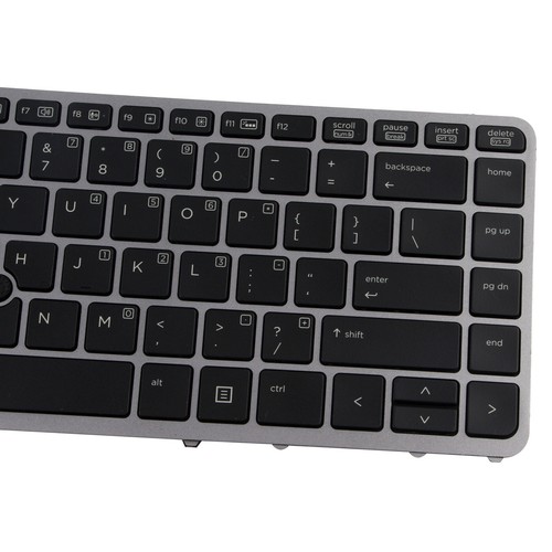 Sliver Keyboard w/Backlit for HP EliteBook 840 G1 G2 850 G1 G2 813302-001 US - Afbeelding 3 van 6