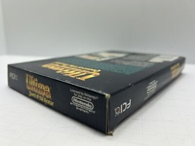 NES Ultima Quest of the Avatar 1990 Tested Wks Cart And Box Only No Manual