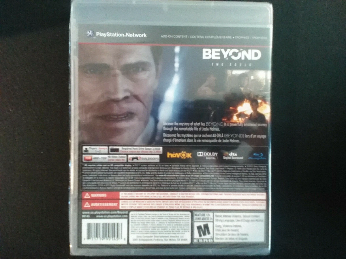 Beyond: Two Souls (Sony PlayStation 3, 2013) Ellen Page & William Dafoe-NEW  Seal 711719982982