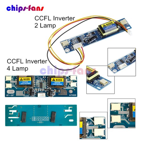 Inverter CCFL LCD 10-28V/10-29V 15-22"" 10-26"" monitor laptop 2/4 lampada per schermo - Foto 9 di 20