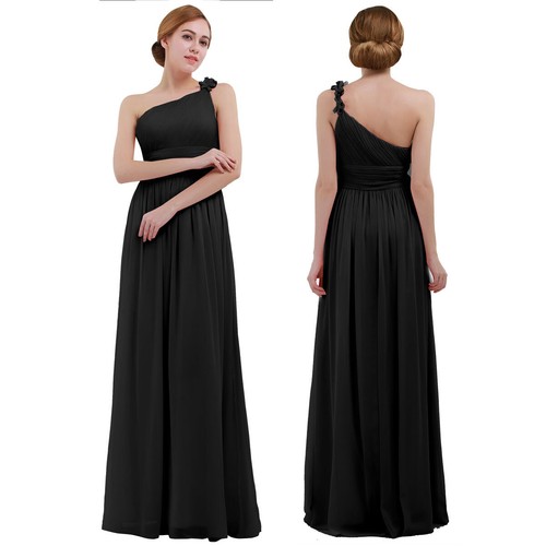 Women's Evening Dress Embroidered Chiffon Bridesmaid Dress Formal Long Dresses - Picture 78 of 99