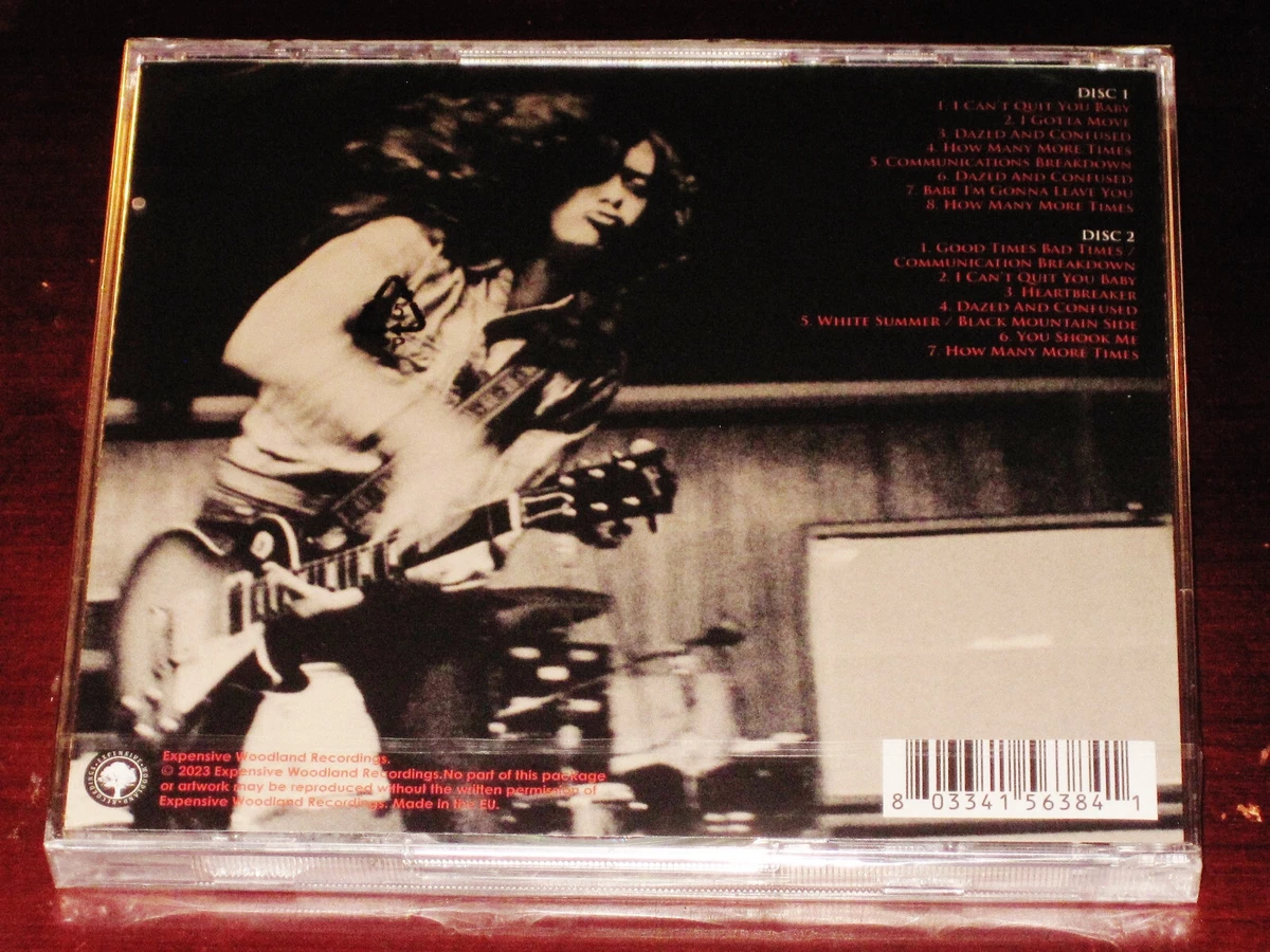 Led Zeppelin, Live In Europe 1969 - DOUBLE CD - Rock / Hard Rock / Glam