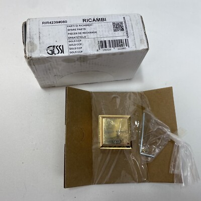 Gessi Bathroom Spare Parts Art# 4239 080 Gold CCP