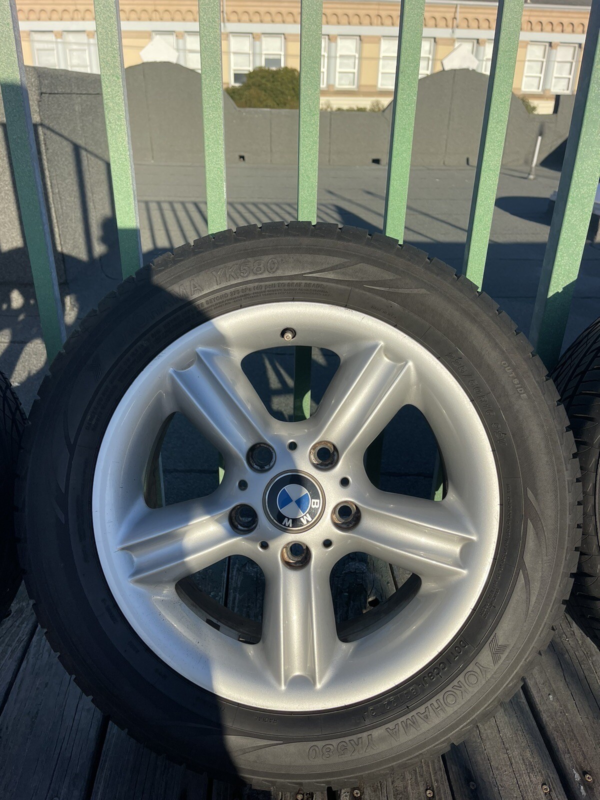 Set 4 BMW Z3 9602 STYLE 55 Alloy Rim Wheels Tires 5 Spoke 16 x 7" 225