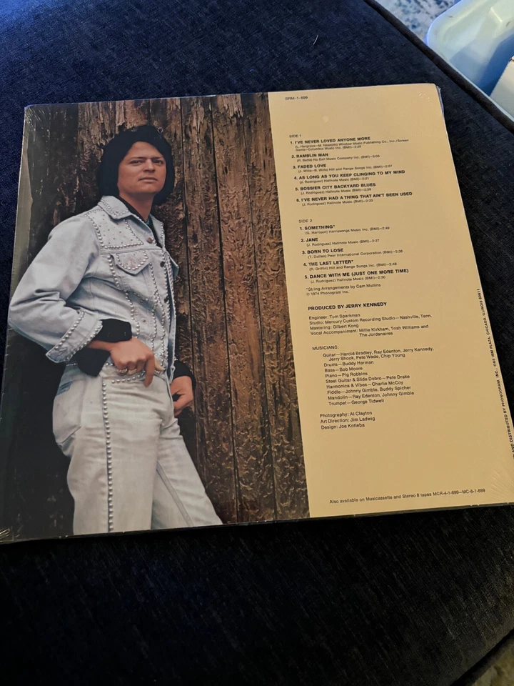 Johnny Rodriguez - My Third Album LP Vinyl 33rpm 12”  Sealed NEW - Image 2 of 2