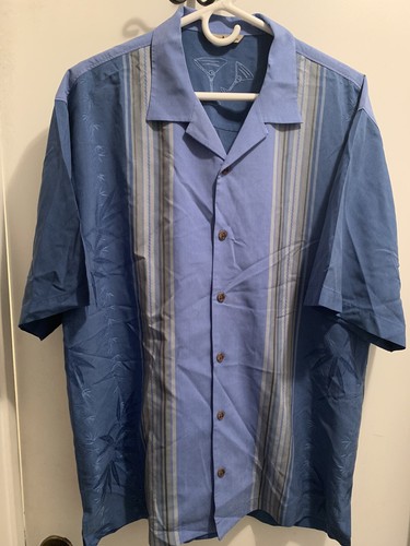 Tommy Bahama 100% Silk Shirt Mens Large