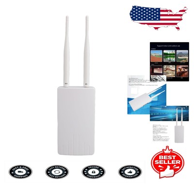 Outdoor 4G LTE Router, 300Mbps Unlocked Modem Connecting Up to 10 Devices