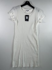 Fashon Nova Women’s More Than Basic Mini Dress Size Large White