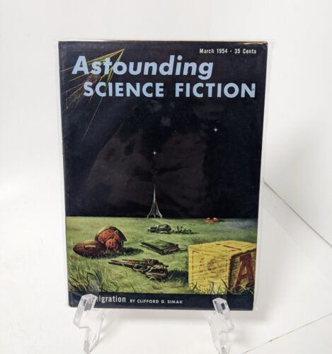 Astounding Analog Science Fiction Magazine (March 1954) Clifford D. Simak - Picture 1 of 3