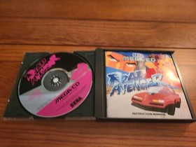 ROAD AVENGER SEGA MEGA CD Game Boxed Complete Demo Disc PAL. Fully Tested Workin
