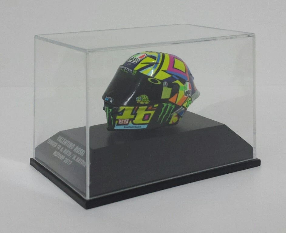 Scale Model 1:8 Helmet Moto GP Valentino Rossi Minichamps Nieto Hayden 2017 - Image 2 of 4